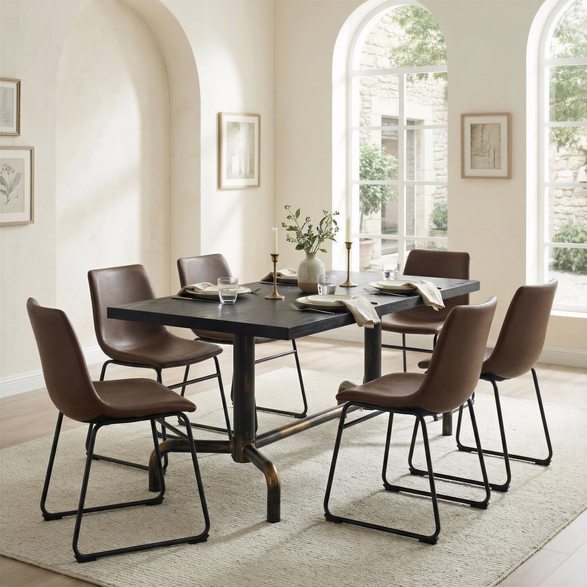 Neum Black Dining Table
