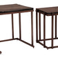 Shimai Bronze Nesting Tables (2-Piece)