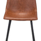 Daniel Dining Chair (Set of 2) in Vintage Brown