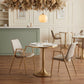 Desi Dining Chair (Set of 2) in Beige & Gold