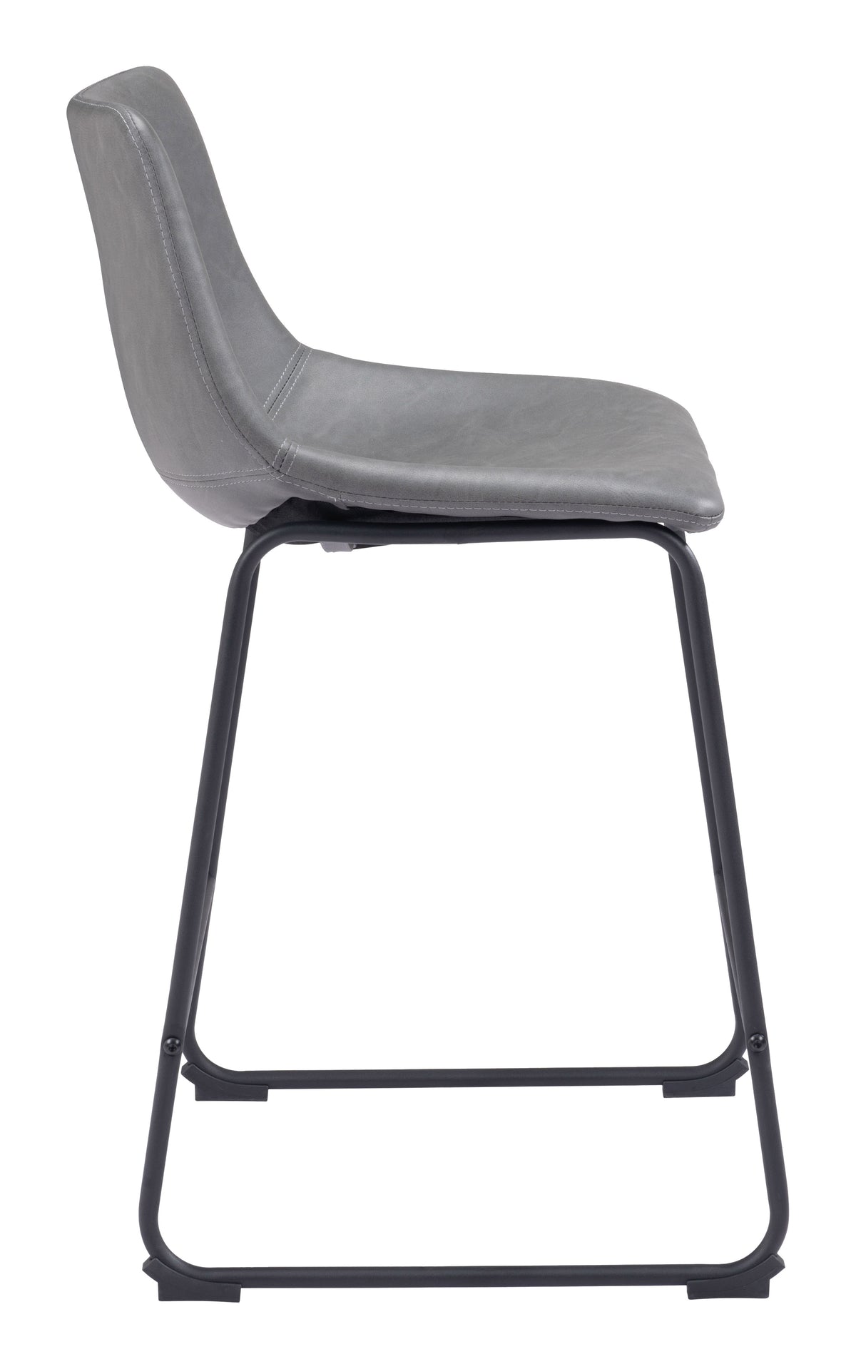 Smart Counter Stool (Set of 2) in Charcoal