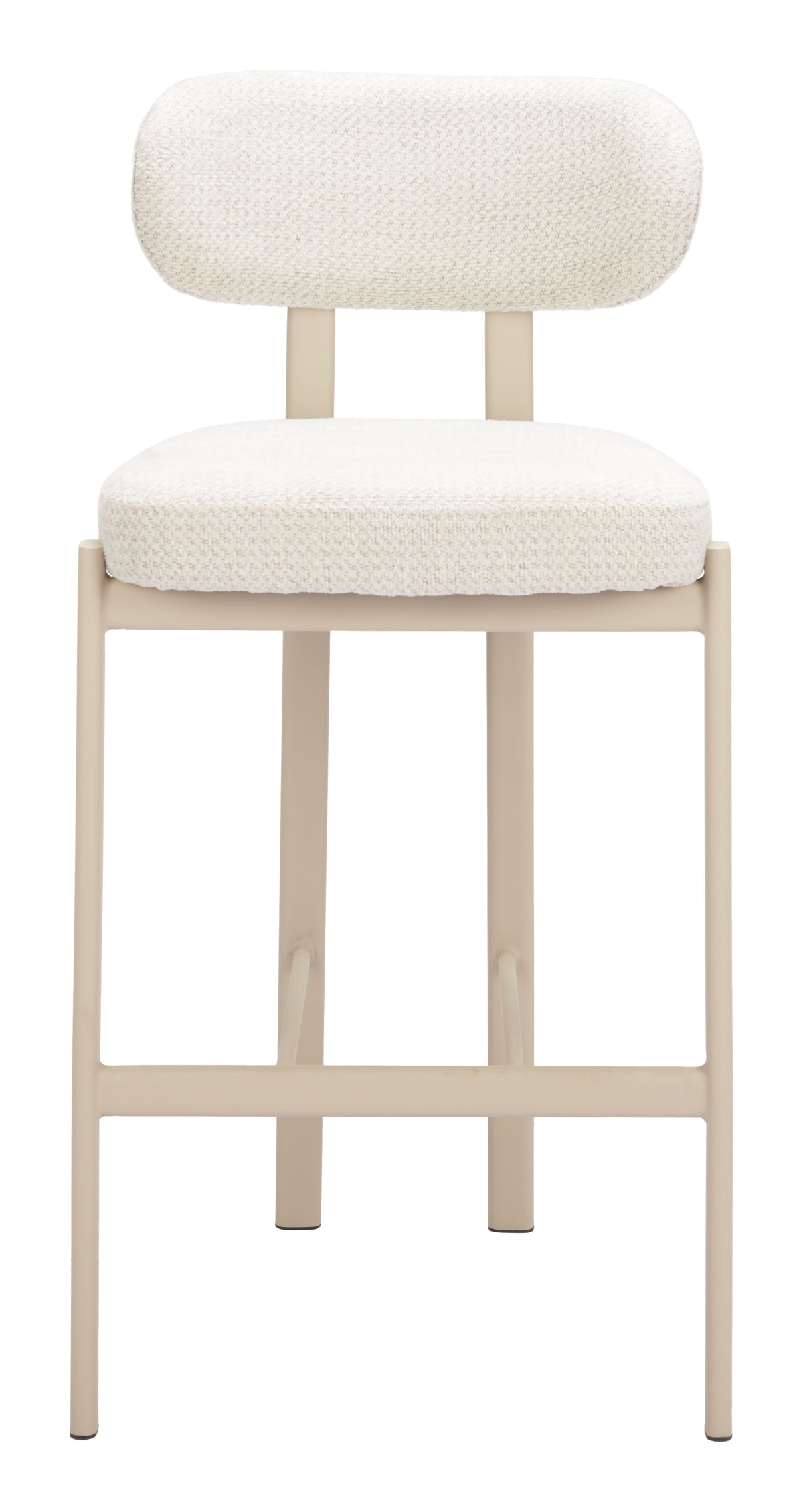 Aurea Light Gray Barstool (Set of 2)