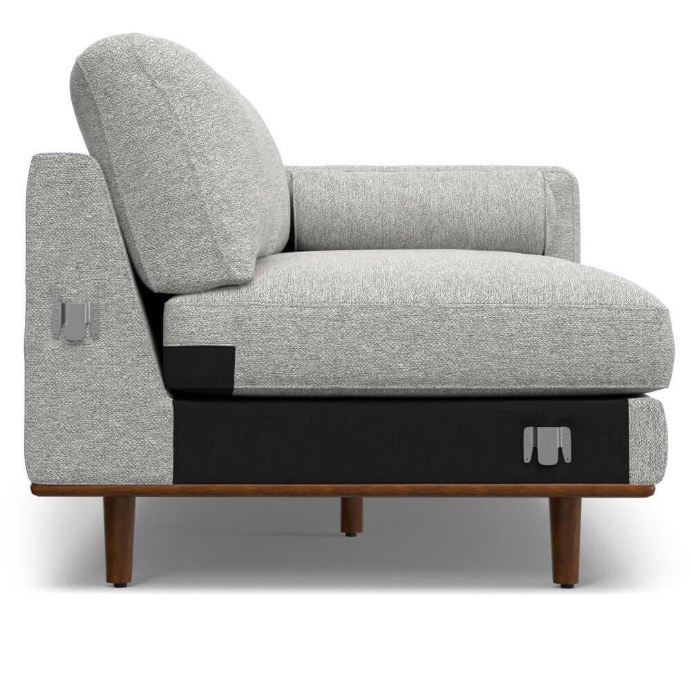Morrison MCM Sectional Chaise Sofa 102' (2 Colors)