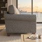 Augusta Sofa – Made in USA, Custom Fabric Options, 83" Classic Design - Catalina Steel - Fabric (5)