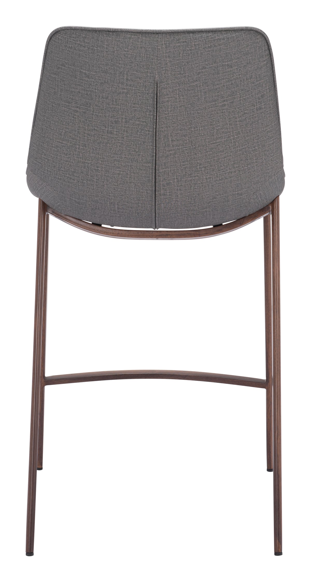 Magnus Counter Stool (Set of 2) in Slate Gray & Walnut