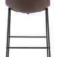 Smart Barstool (Set of 2) in Vintage Espresso
