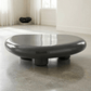 Charlene Gray High Gloss Coffee Table – 46” Contemporary Low Profile Table showcasing sleek design and reflective finish.