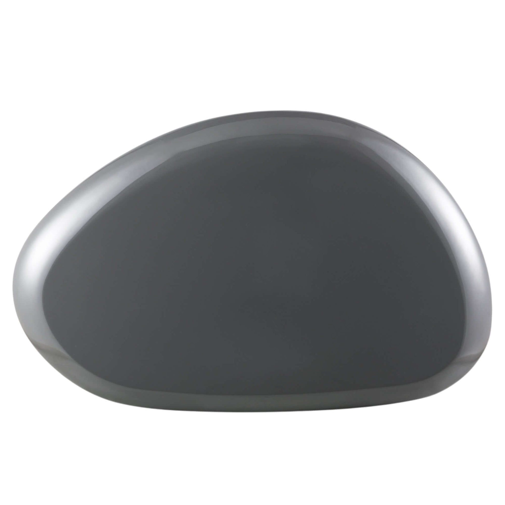 Charlene Gray High Gloss Coffee Table – 46” Contemporary Low Profile Table with sleek, reflective gray surface.
