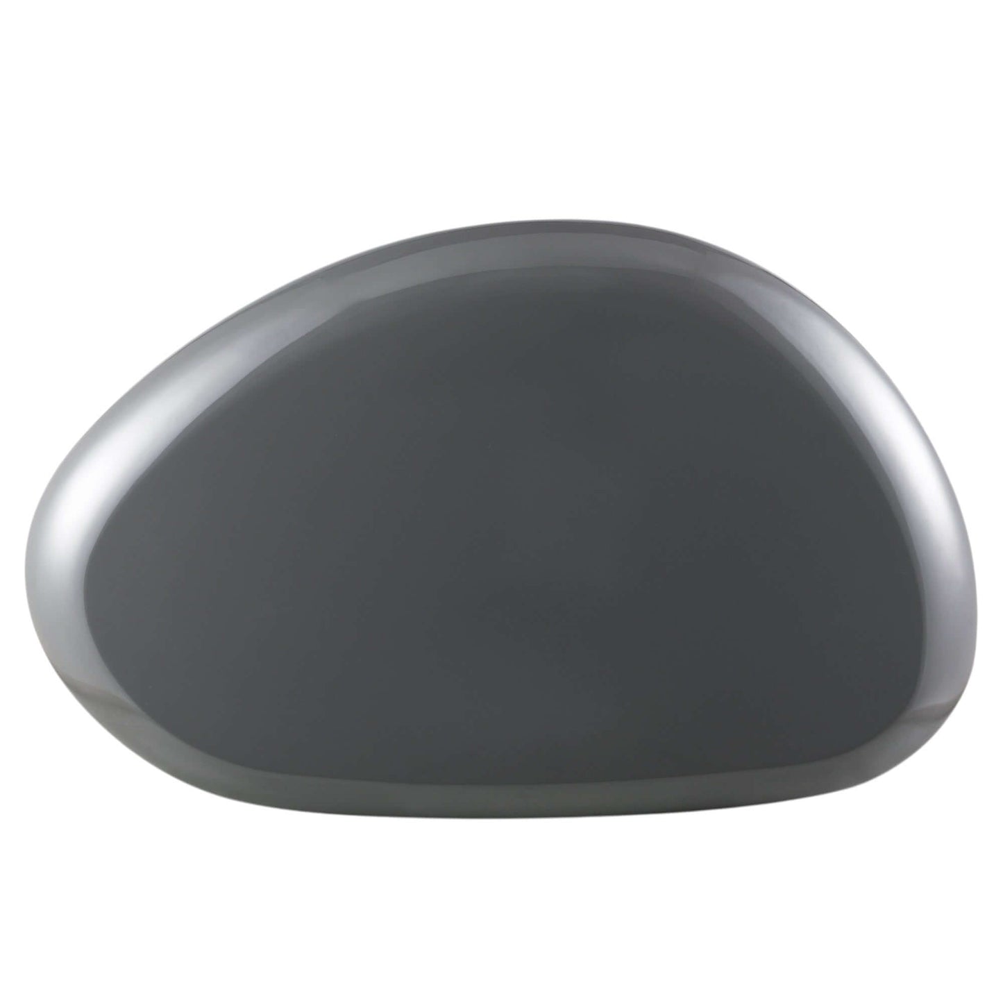 Charlene Gray High Gloss Coffee Table – 46” Contemporary Low Profile Table with sleek, reflective gray surface.