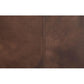 Chocolate Top Grain Leather Sofa 96" – Modern Mocha Leather Couch close-up of rich mocha top grain leather texture