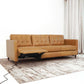 Christopher MCM Leather Power Reclining Sofa 93" – Mid-Century Modern Recliner Couch with modern design and reclining feature.