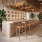 Bandani Tan Barstool