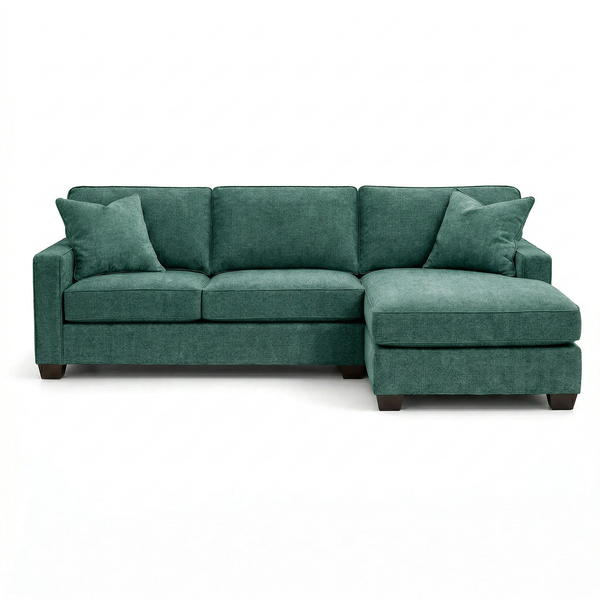 Clifford L-Shaped Sectional Sofa – Made in USA, 9 Fabric Options – view 11