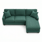 Clifford L-Shaped Sectional Sofa – Made in USA, 9 Fabric Options – view 12