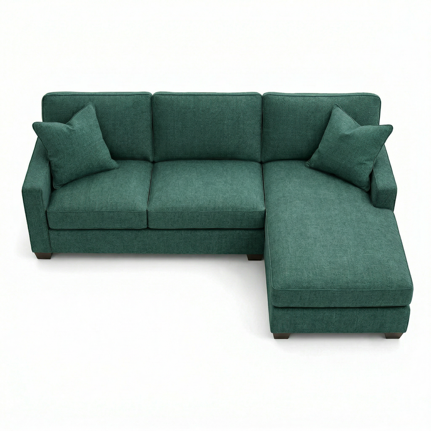 Clifford L-Shaped Sectional Sofa – Made in USA, 9 Fabric Options – view 12