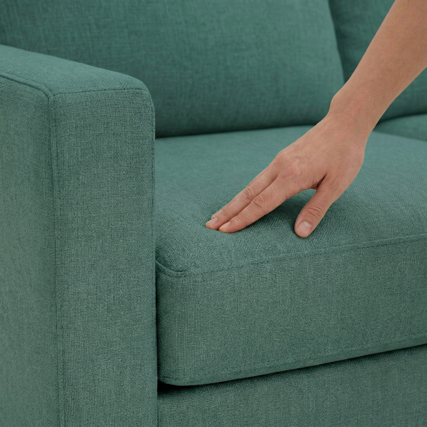 Clifford L-Shaped Sectional Sofa – Made in USA, 9 Fabric Options – view 14