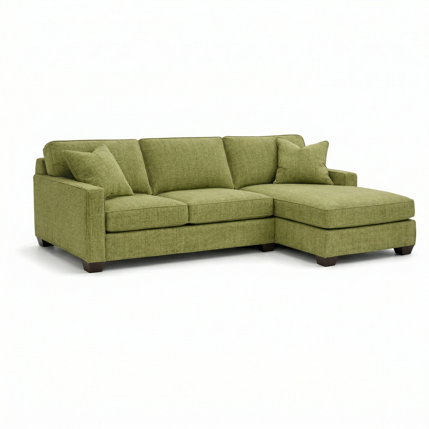 Clifford L-Shaped Sectional Sofa – Made in USA, 9 Fabric Options – view 17