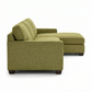 Clifford L-Shaped Sectional Sofa – Made in USA, 9 Fabric Options – view 18