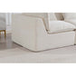 Cloud Oversized Modular Sectional Sofa with Ottoman – 102.3” Velvet Deep Seat Couch corner view