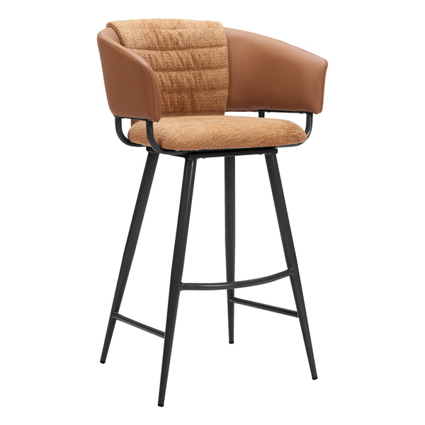 Juno Brown Barstool (Set of 2)