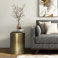 Corbin Gold Metal End Table – view 6