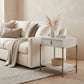 Yoru Oak White Side Table
