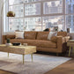 Morrison MCM Leather Sofa 89' (2 Colors)