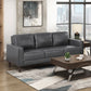 Thayer Faux Leather Sofa