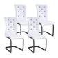 Kinsey White, Black Legs, Set of 2