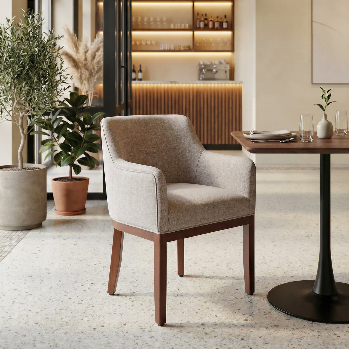 Berbera Gray Dining Chair