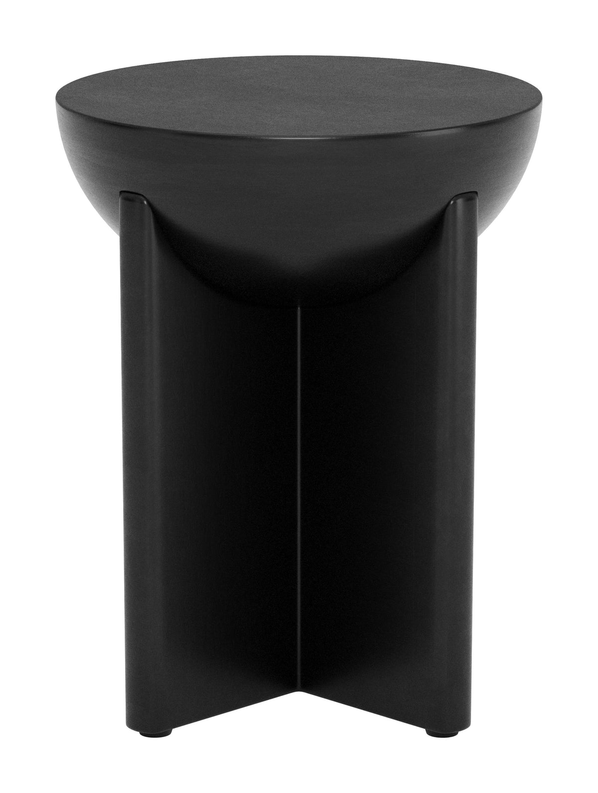 Tume Black Side Table