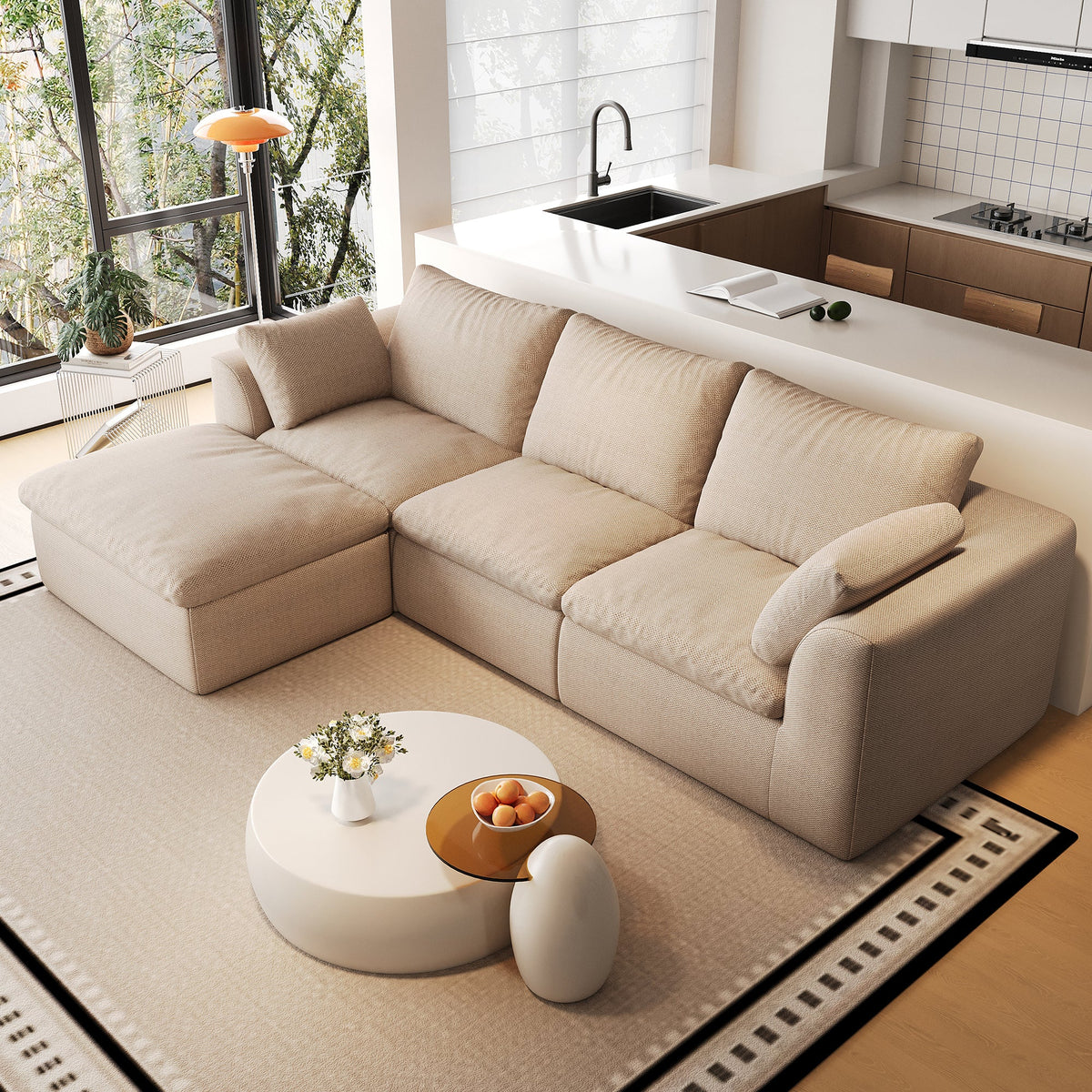 Pelham Cloud Modular Sectional