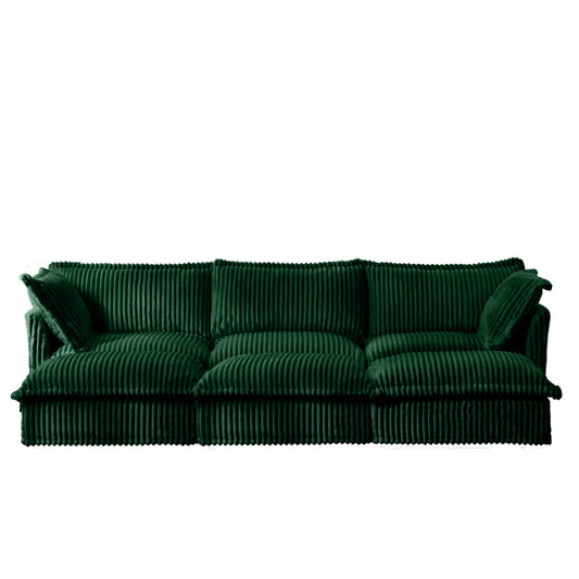 Lenna Slipcovered Deep-Seat Sofa