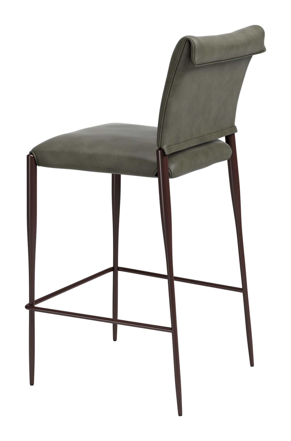 Freesia Barstool (Set of 2) in Olive Green