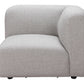 Biak Gray Corner Chair