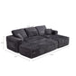 Emberly Modular Sectional Sofa Grey R-Shape