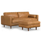 Morrison MCM Leather Sofa 89' (2 Colors)