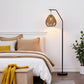Ferris Rattan Arc Floor Lamp