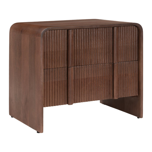 Calipso Walnut Nightstand