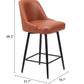Keppel Brown Swivel Counter Stool