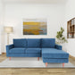 MCM Fabric Right-Facing Chaise Sofa Sectional 108" (2 Colors)