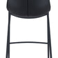 Magnus Barstool (Set of 2) in Black