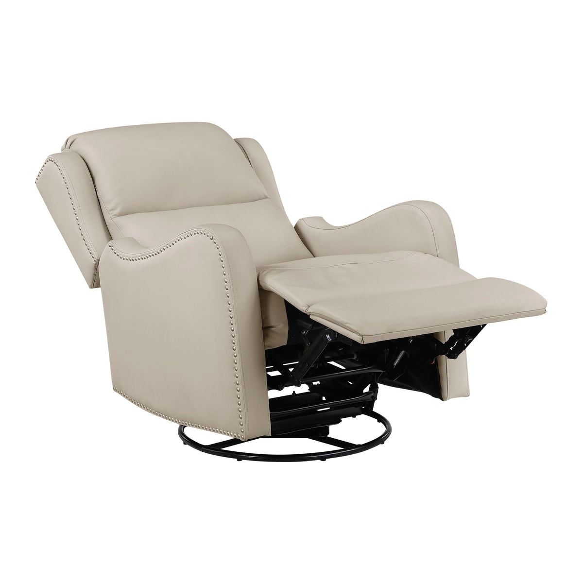 Alaric Leather Glider Recliner