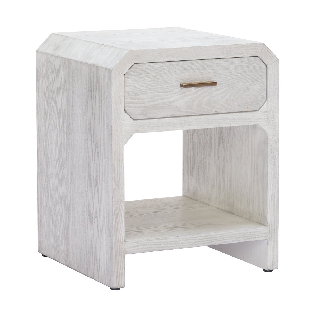 Yume Oak White Side Table