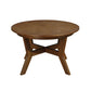 Round Wood MDF Accent Table 32"
