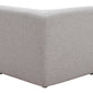 Biak Gray Corner Chair