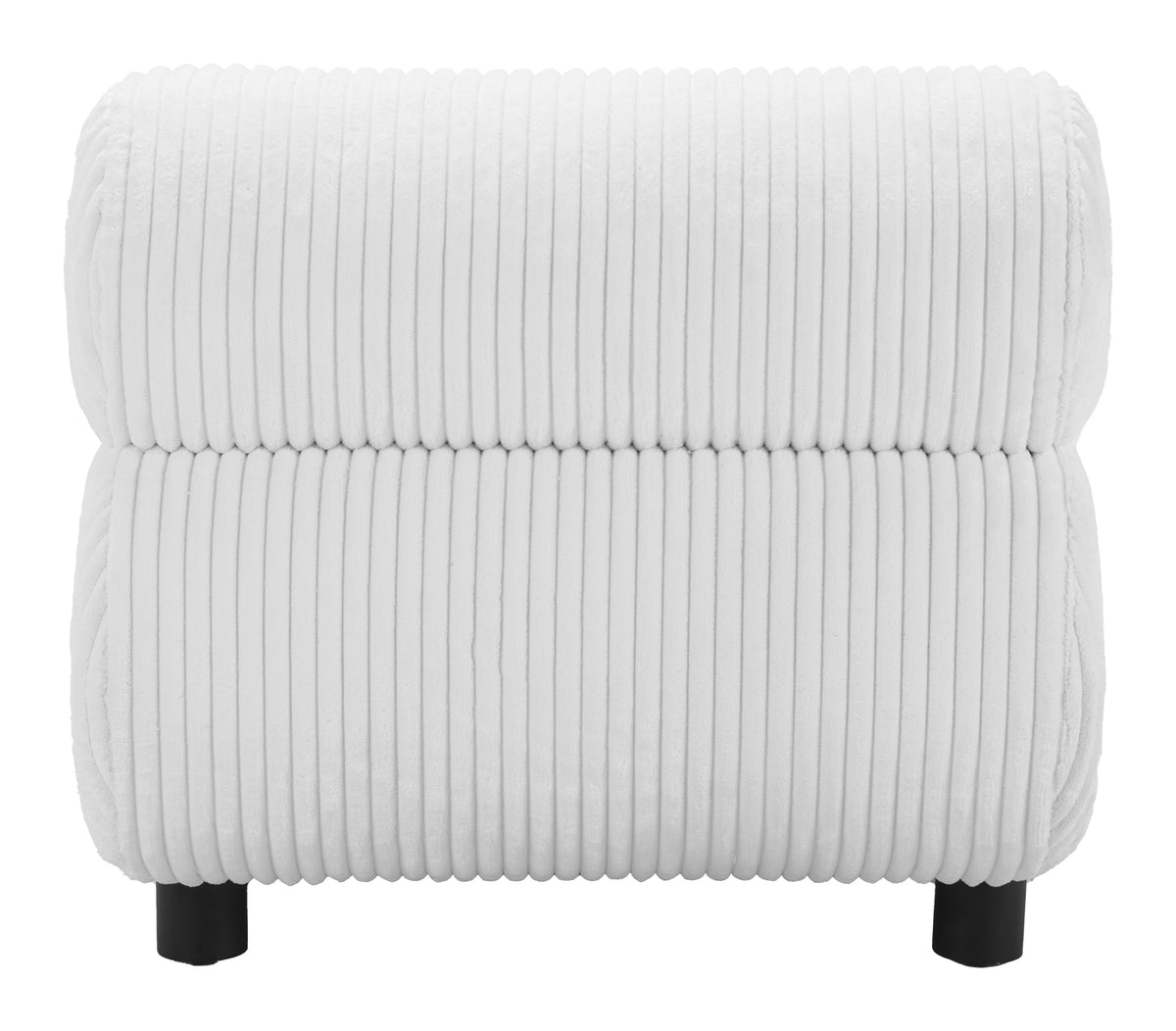 Rahat White Accent Chair