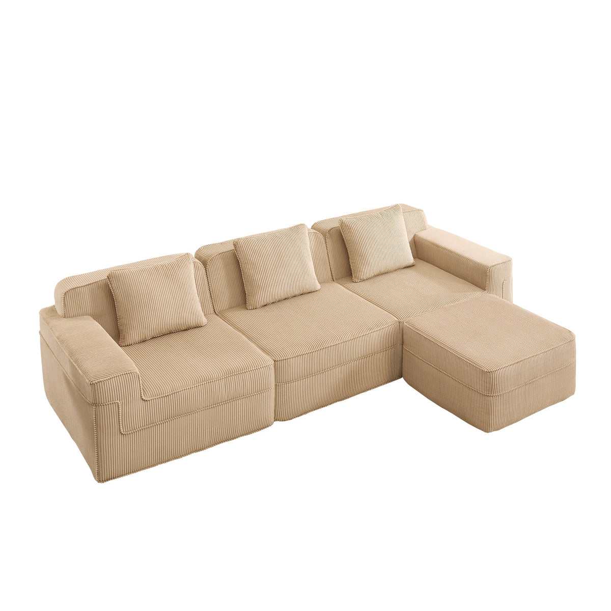 Dorin Corduroy Modular Sectional