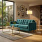 Talmadge Velvet Sofa – 92" Classic American Sofa - Hepburn Teal - Fabric (3)