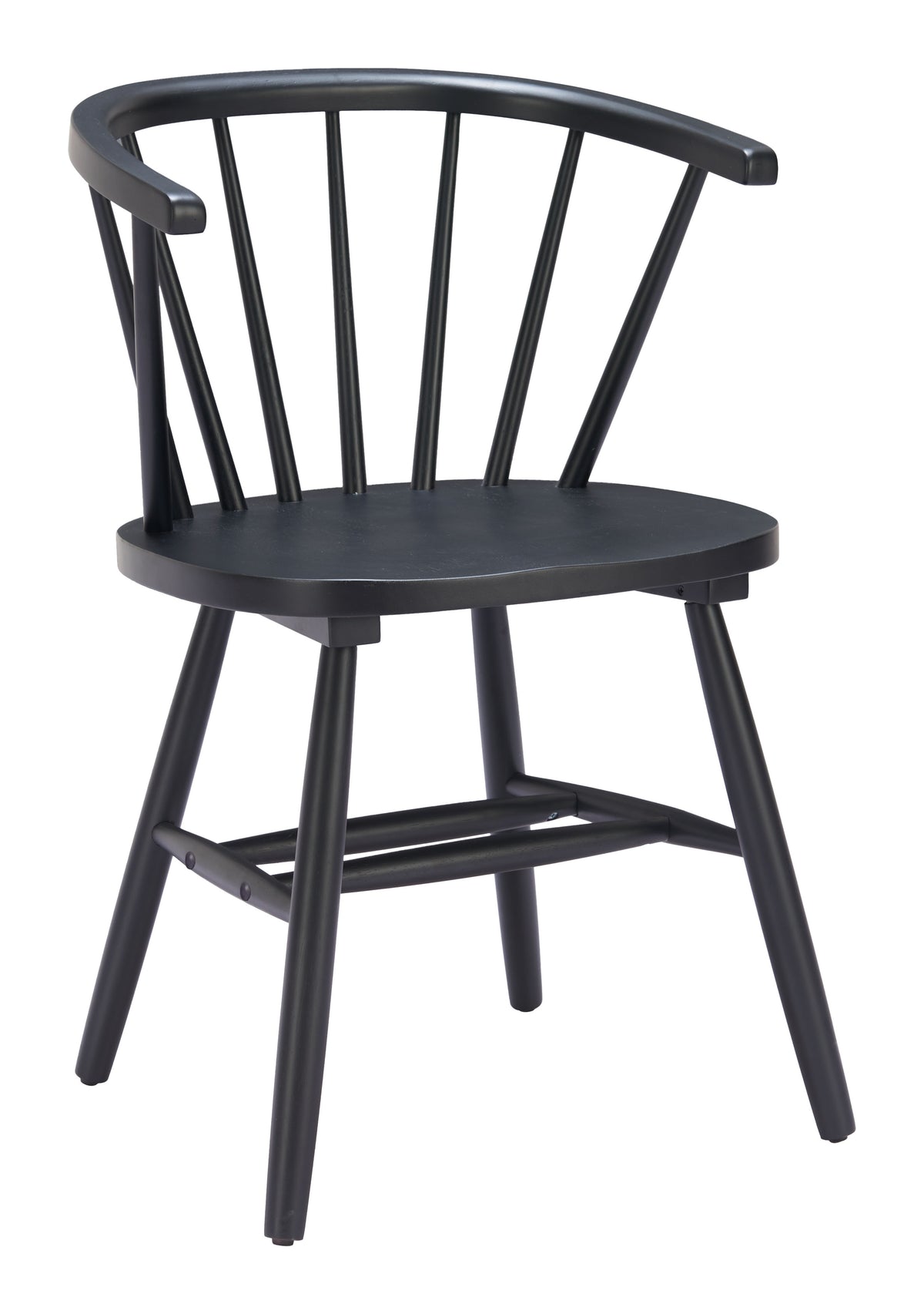 Stenger Dining Chair (Set of 2) in Black